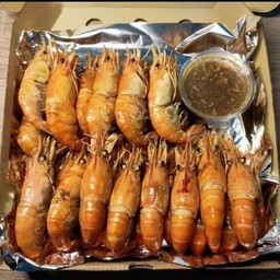 กุ้งเผากล่องใหญ่ ไซส์ M 1กิโลกรัม