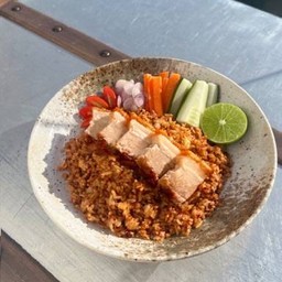 ข้าวขยำพลิกล็อคสไปซี่