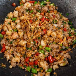 หมูสับคั่ว พริกเกลือ