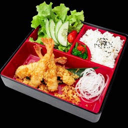 176.กุ้งเทมปุระเบนโตะ