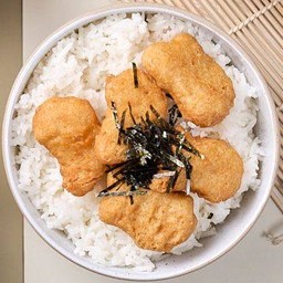 ข้าวหน้านักเก็ต ซอสหวาน