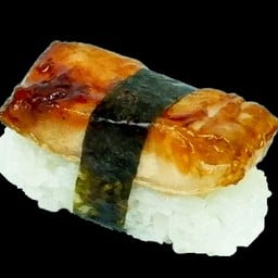 100.ซูชิท้องปลาแซลมอนย่างซอส