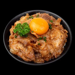ข้าวหน้าหมูผัดซอสเทอริยากิ (ไม่รวมไข่)