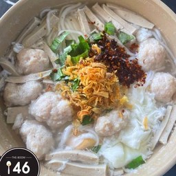 ก๋วยจั๊บญวณ หมูเด้ง+หมูยอ