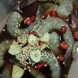 กุ้งดอง/แมงกะพรุนดอง/หิวรอบดึก