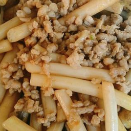 ผัดไหลบัวหมู