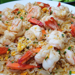 ข้าวผัดกุ้ง (จานใหญ่)