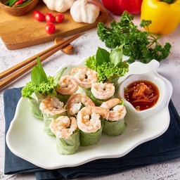 ปอเปี๊ยะสดกุ้ง