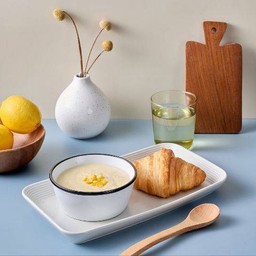Corn Soup + Croissant