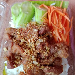 หมูทอดกระเทียม