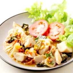 Stir Fried Eryngii Mushroom