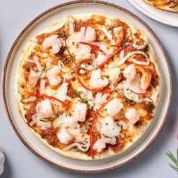 Pizza ต้มยำ แป้งกรอบ