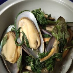 หอยแมลงภู่อบ