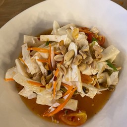 ตำยอดมะพร้่าว