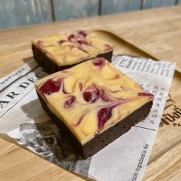 บราวนี่บลูเบอรี่ชีส