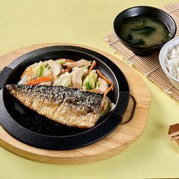 กระทะร้อน ปลาซาบะ