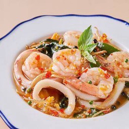 Stir-fried Mixed Seafood Large Plate