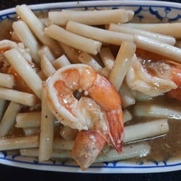 ผัดไหลบัวกุ้ง