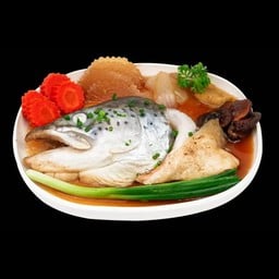 203.หัวปลาแซลมอนต้มซอสญี่ปุ่น
