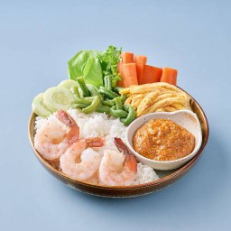 Steamed Rice With Shrimp Paste Chili Paste