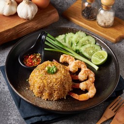ข้าวผัดมันกุ้ง