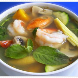 แกงเลียงกุ้งสด