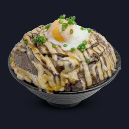 143.ข้าวหน้าเนื้อคินนิคุเบิร์น (ไม่รวมไข่)