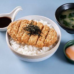 Tonkatsu Don With Onsen Tamago