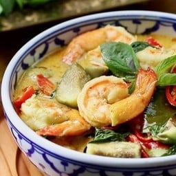 แกงเขียวหวานกุ้ง