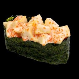 1.ซูชิไข่หวานสลัดไข่กุ้ง