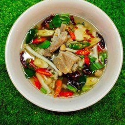 ต้มยำซี่โครงหมูน้ำใส
