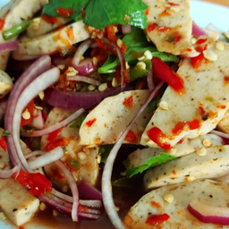 ยำหมูยอน้ำปลาร้า