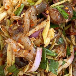 ยำมะม่วงกุ้งสด