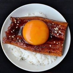 อูนางิด้ง+ไข่ดองญี่ปุ่น