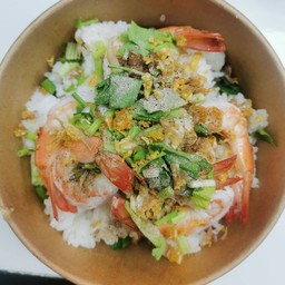 ข้าวแห้งกุ้ง