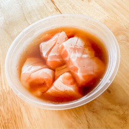 ท้องแซลมอนดองซีอิ๊วเกาหลี 100 กรัม