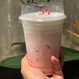 ชากุหลาบลาเต้
