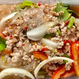 ยำวุ้นเส้นนหมูสับบบบ
