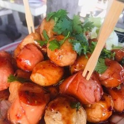 ลูกชิ้นทอดแอนด์ยำแซ่บByบังมีน รัษฎา