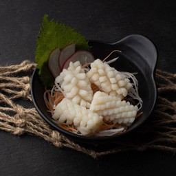 YS7.ปลาหมึกบั้ง (4P)-Sliced Squid