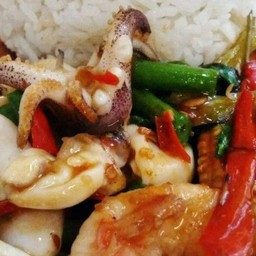 ขัาวกะเพราทะเล