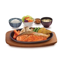 เซท ข้าวสเต็กปลาแซลม่อน