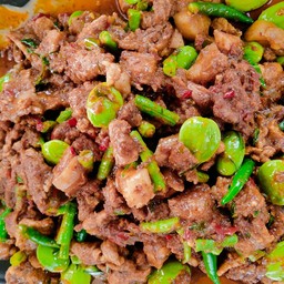 ผัดไก่สะตอ