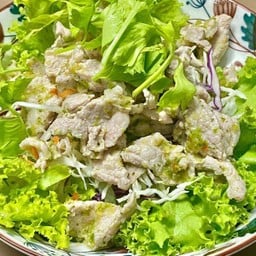 ข้าวราดนึ่งมะนาว