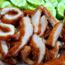 N20 Fried pork neck with fish sauce 鱼露炸猪颈肉