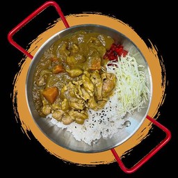 ข้าวแกงกะหรี่หมูสไลด์