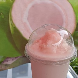 มะพร้าวปั่นนมสด รถกะบะ