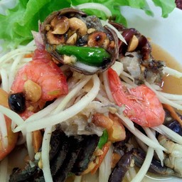 ตำปูไทยมะระกอ