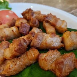 หมู 3 ชั้นทอดน้ำปลา