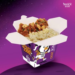 รามยอนคาโบนาร่า + ไก่ทอดการ์ลิคซี่ 3 ชิ้น
